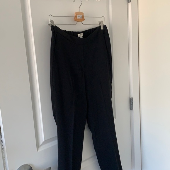 Jcrew black pull on black pants